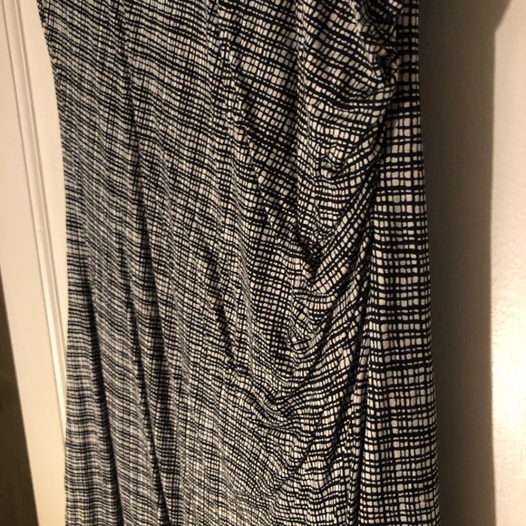 Loft Black & White Plaid Dress - Picture 2 of 3